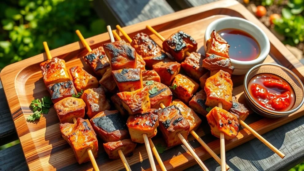 Kött på pinne världens mest älskade gatumål