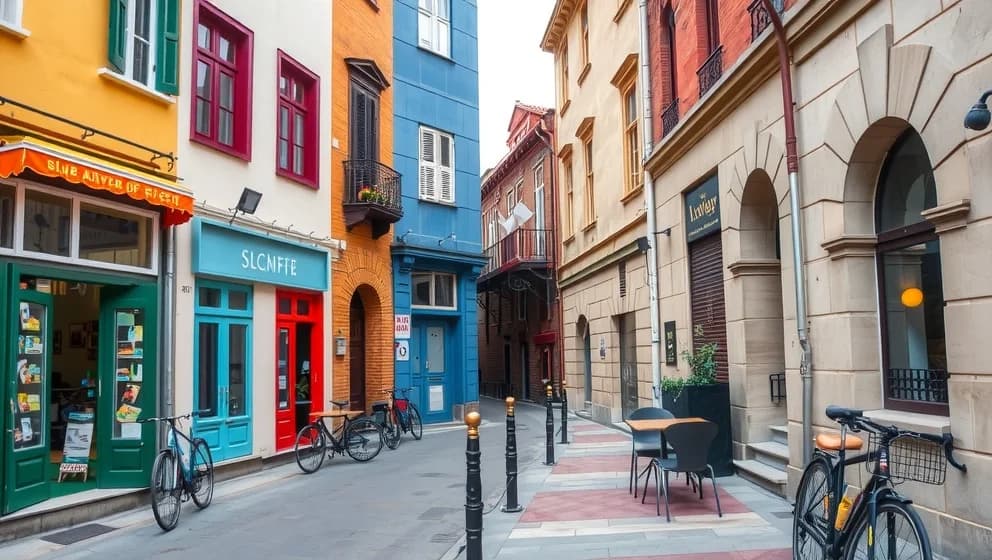 På gatan där jag bor finns det mycket att upptäcka